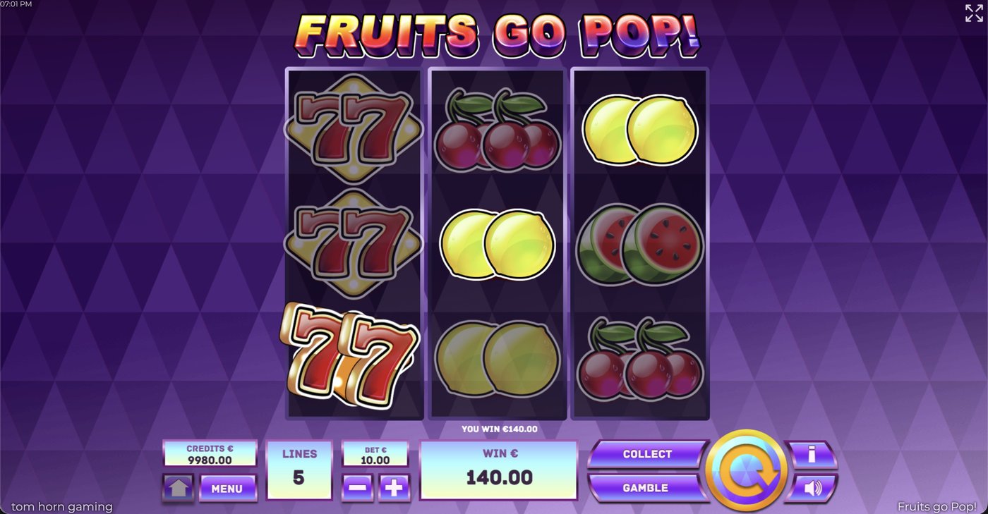 FRUITS GO POP!: image of winning