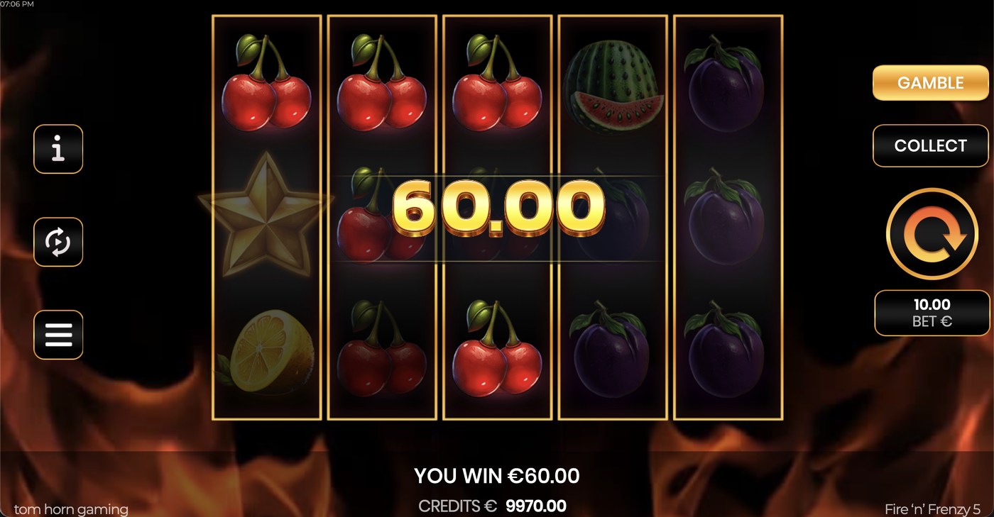 Fire'n'Frenzy 5: image of winning