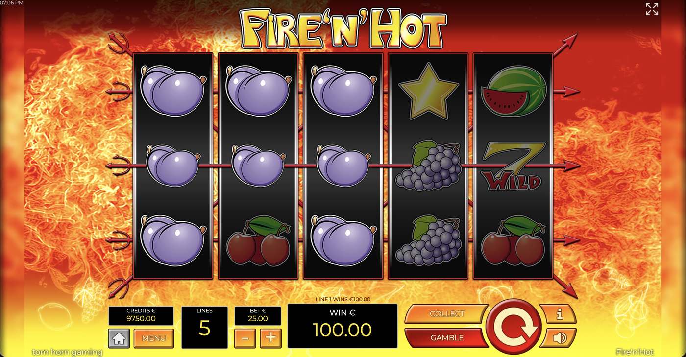 Fire'n'Hot: image of winning