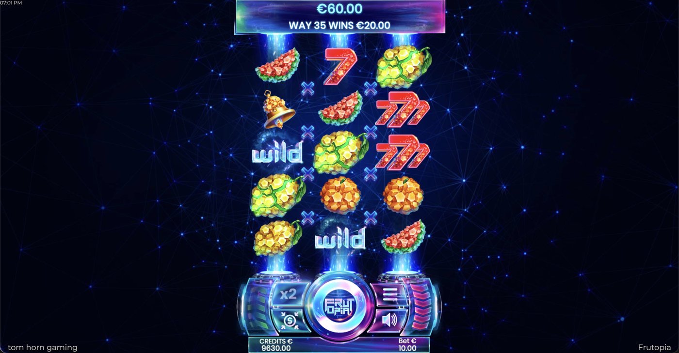 Frutopia: image of winning