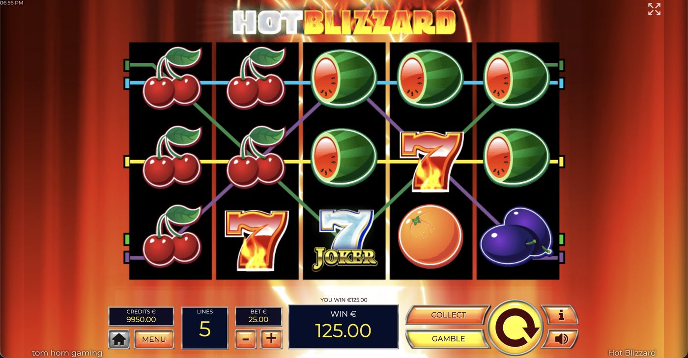 Hot Blizzard: image of winning