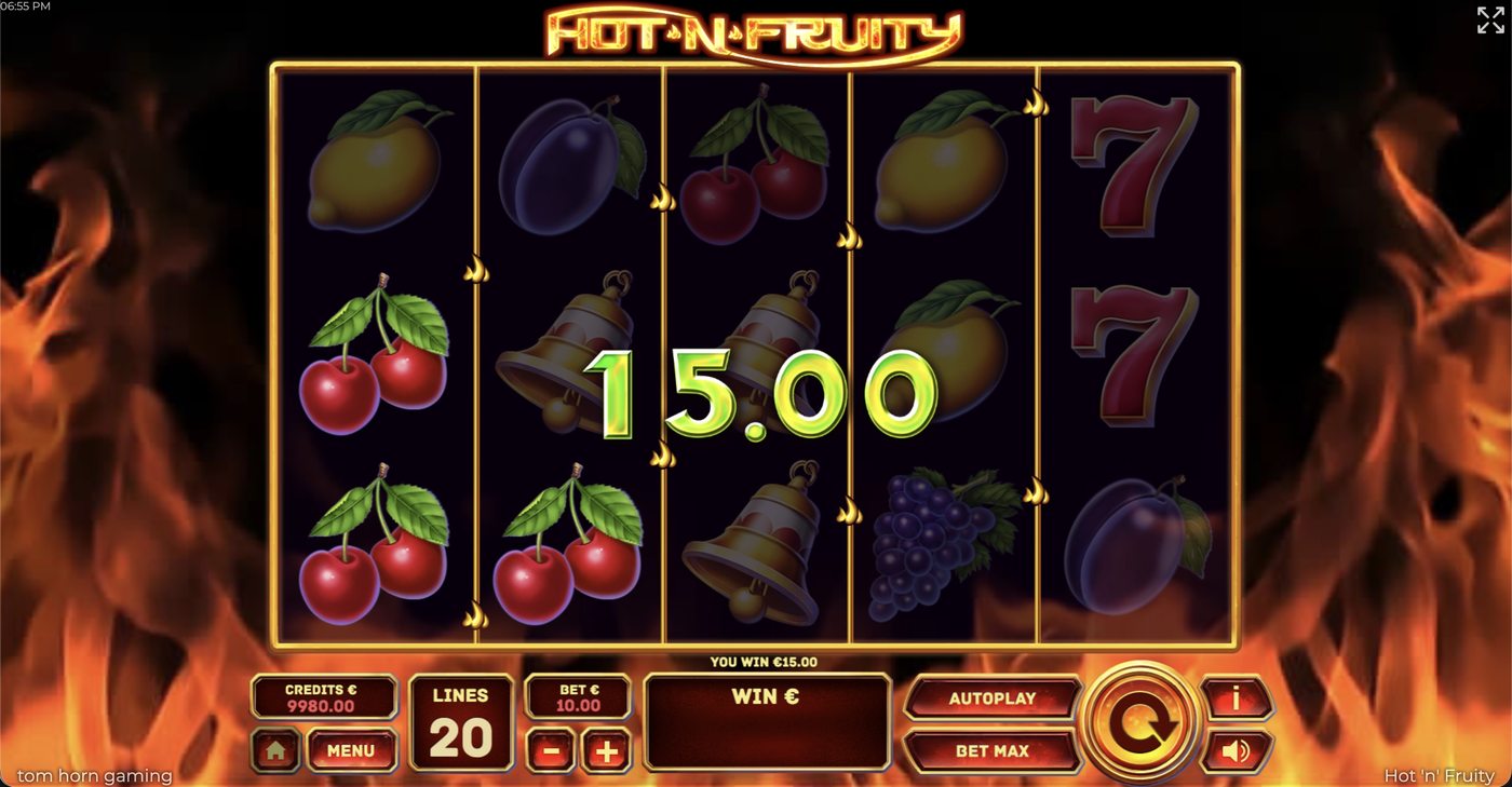 Hot'n'Fruity: image of winning