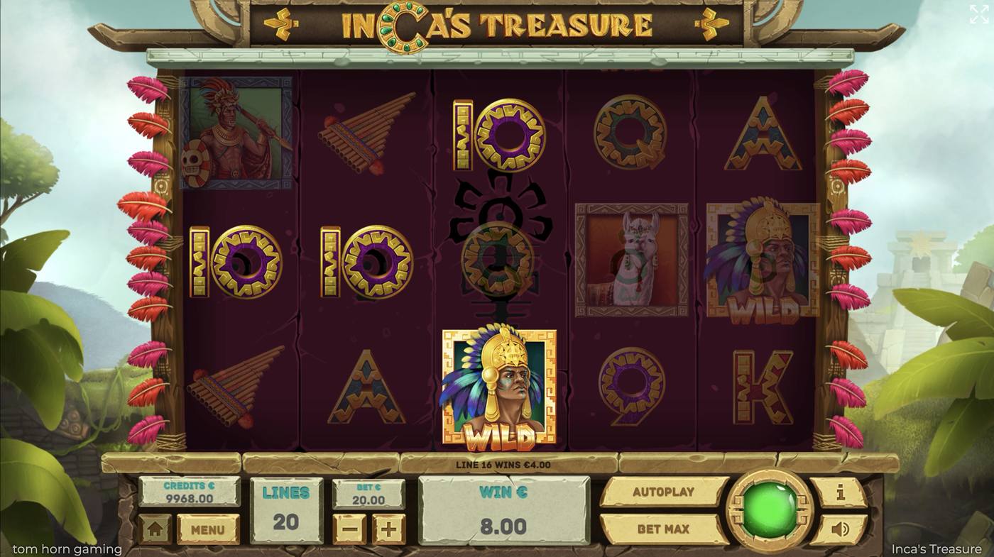 Inca's Treasure: image of winning
