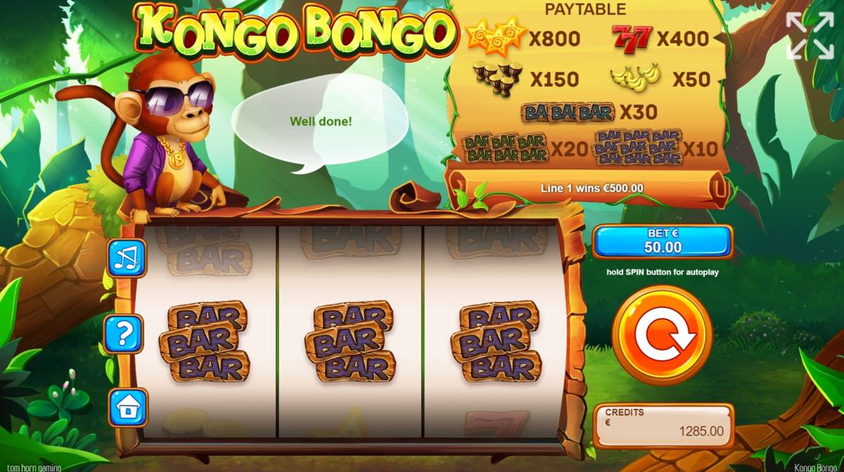 Kongo Bongo: image of winning