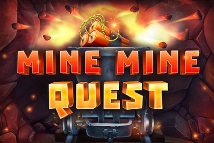 Mine Mine Quest Online Slot Logo