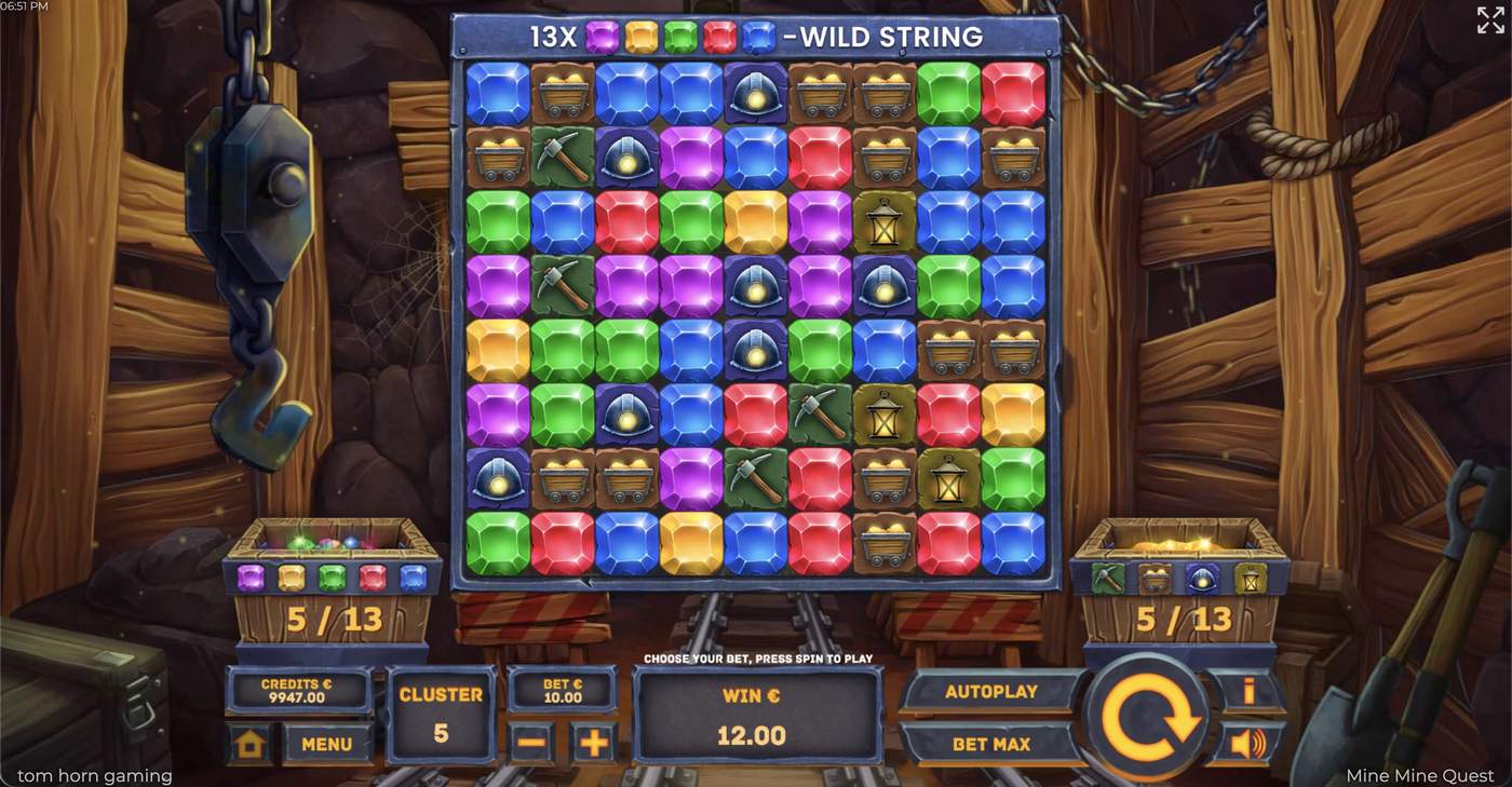 Mine Mine Quest: image of winning
