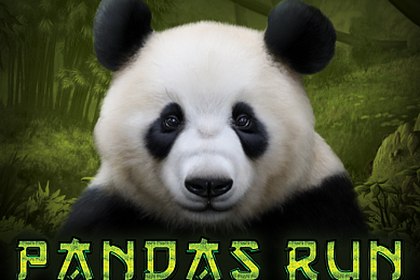Pandas Run Online Slot Logo