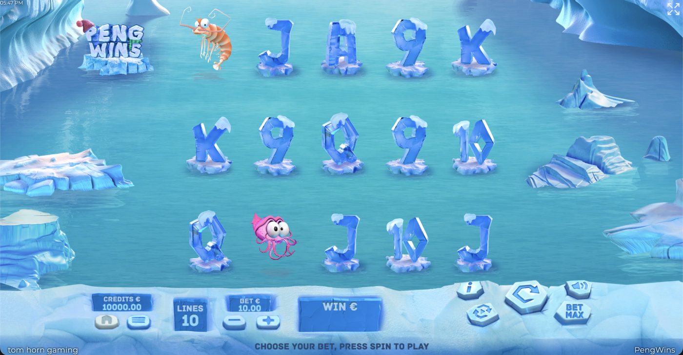 PengWins: image of main menu