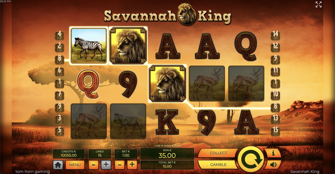 Savannah King: image of winning
