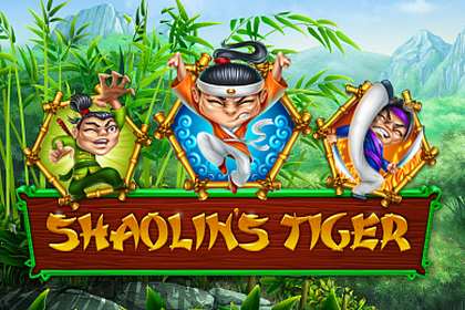 Shaolin's Tiger Online Slot Logo