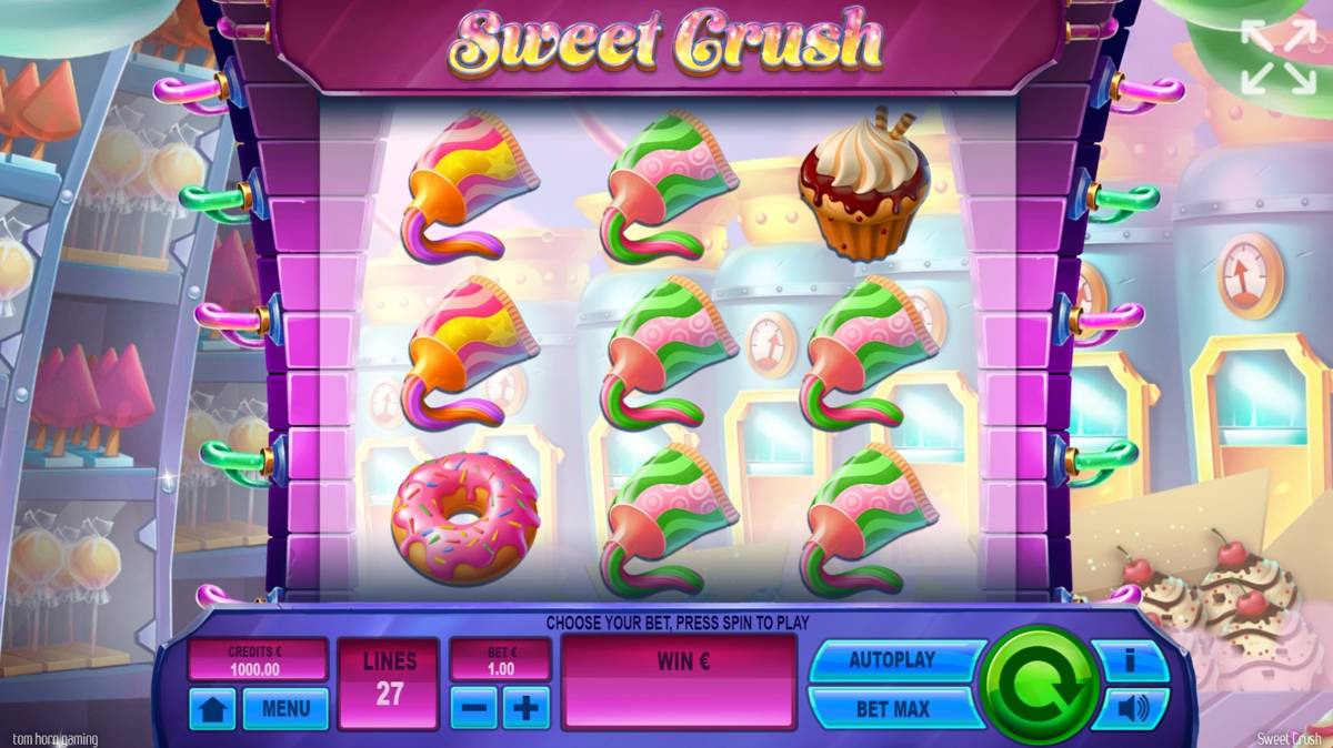 Sweet Crush: image of main menu