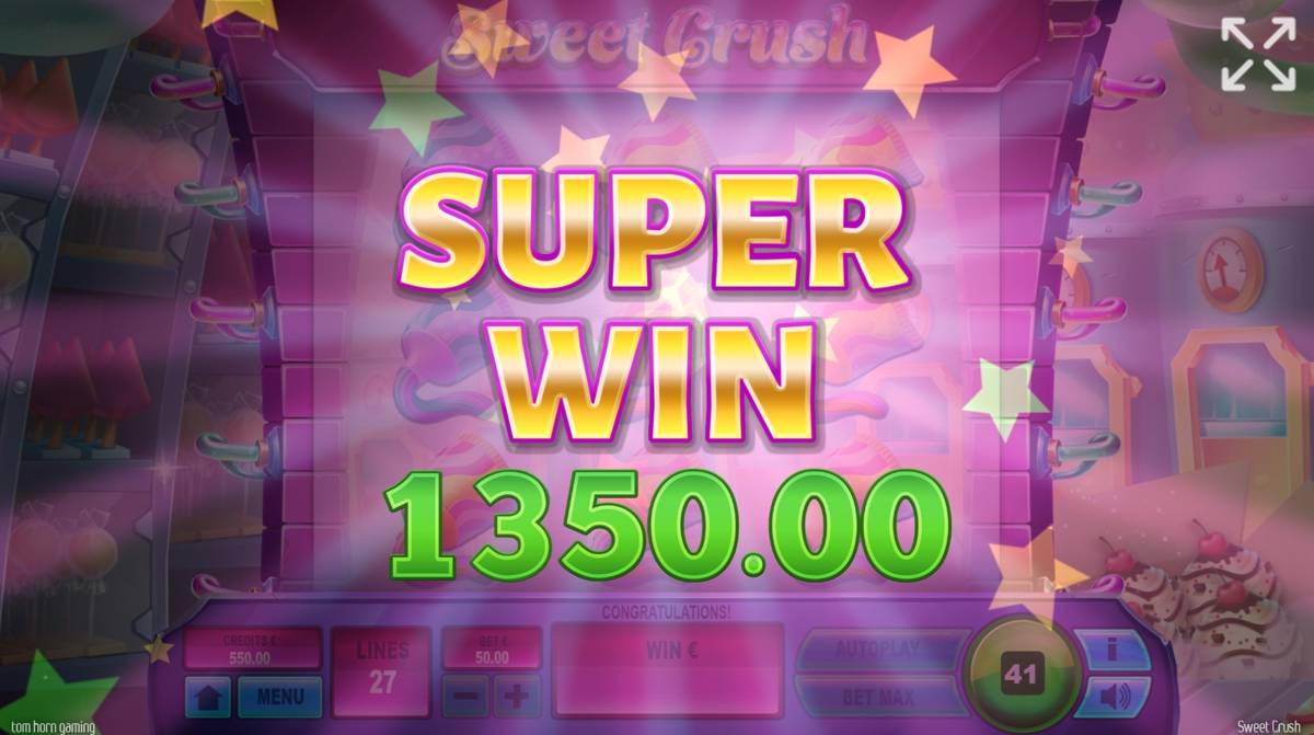 Sweet Crush: image of winning