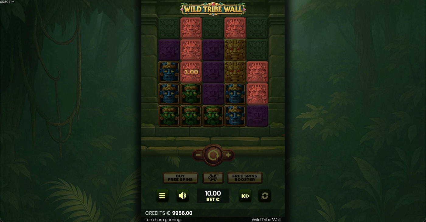 Wild Tribe Wall: image of winning