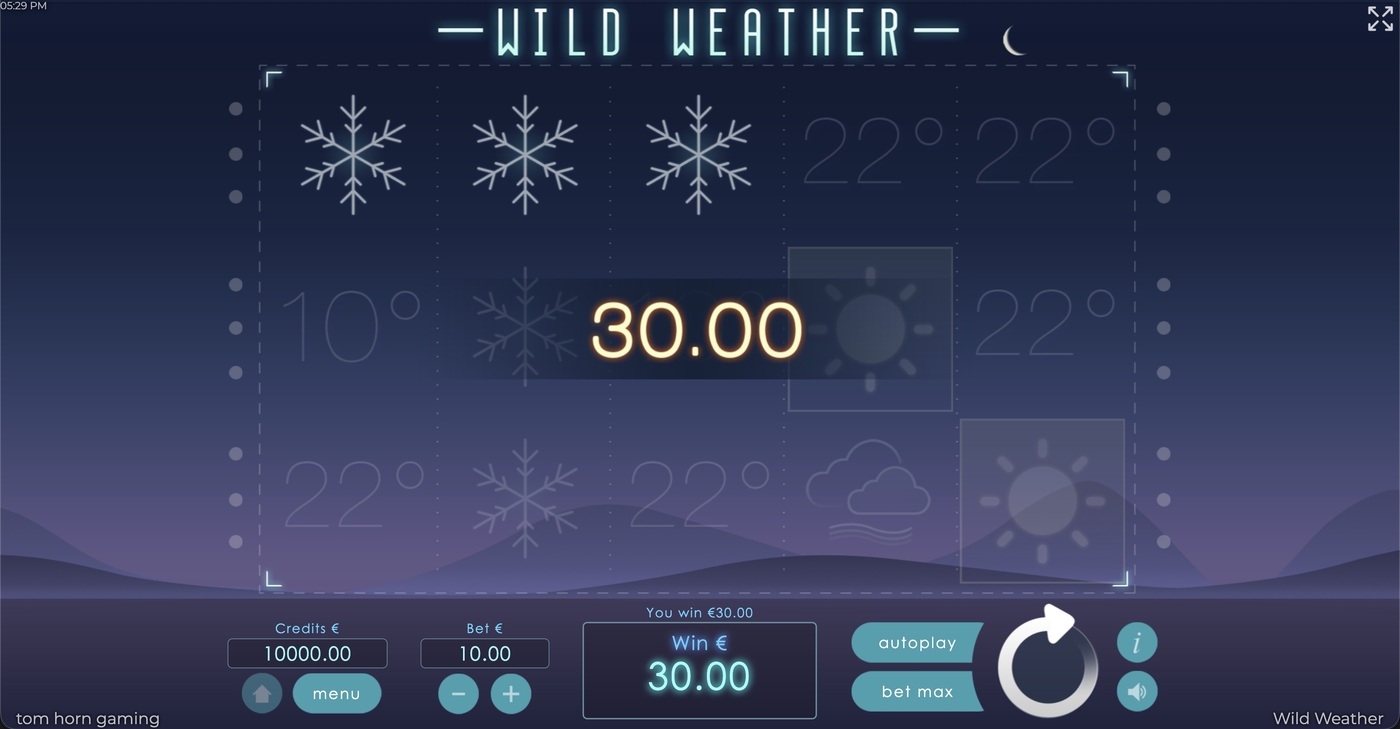 Wild Weather: image of winning