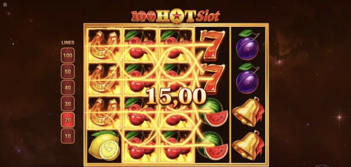 100 Hot Slot: image of winning