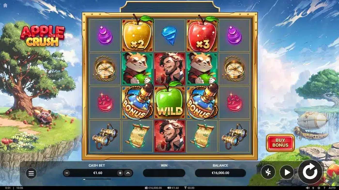 Apple Crush: image of main menu