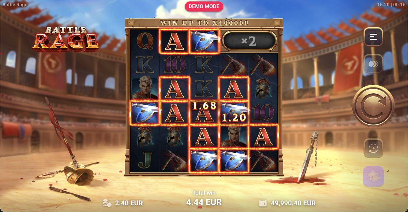 Battle Rage: image of winning