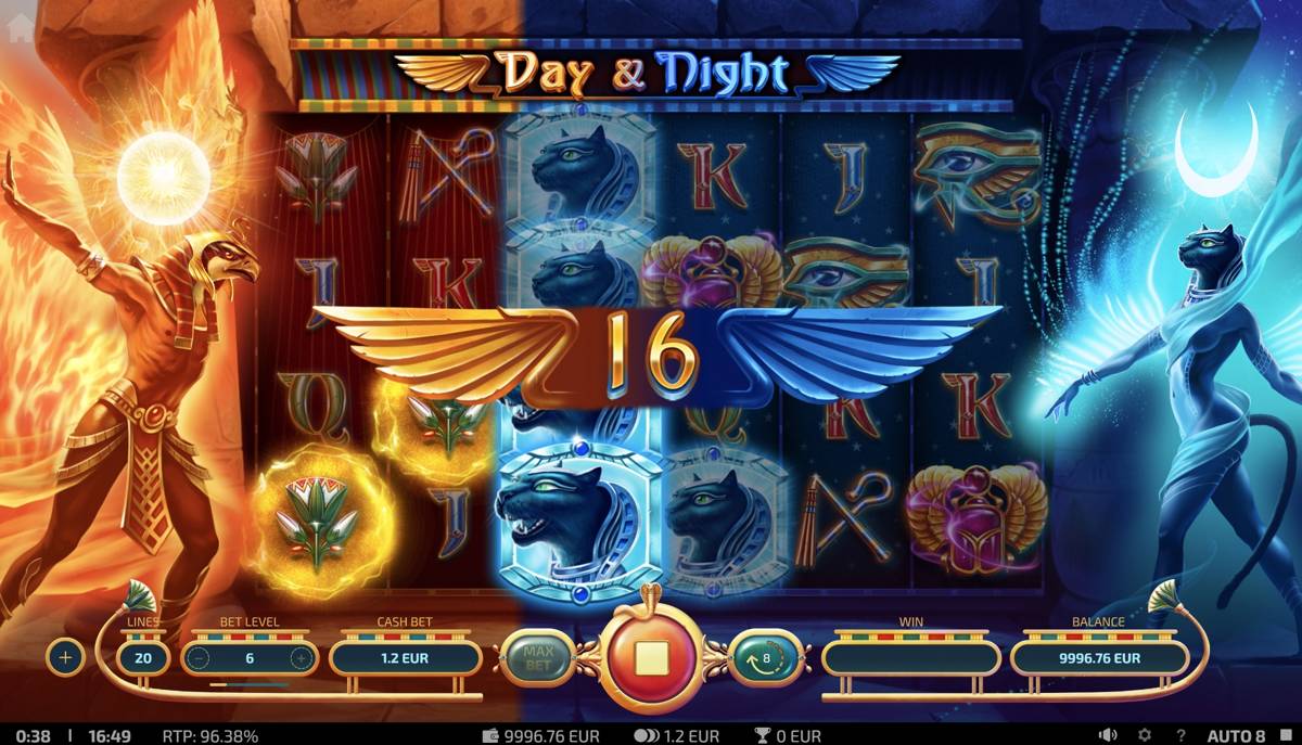 Day and Night: image of winning