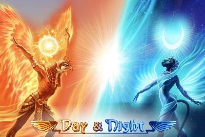 Day and Night Online Slot Logo