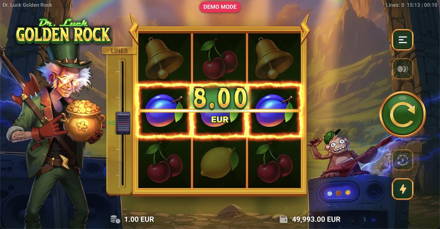 Dr. Luck Golden Rock: image of winning