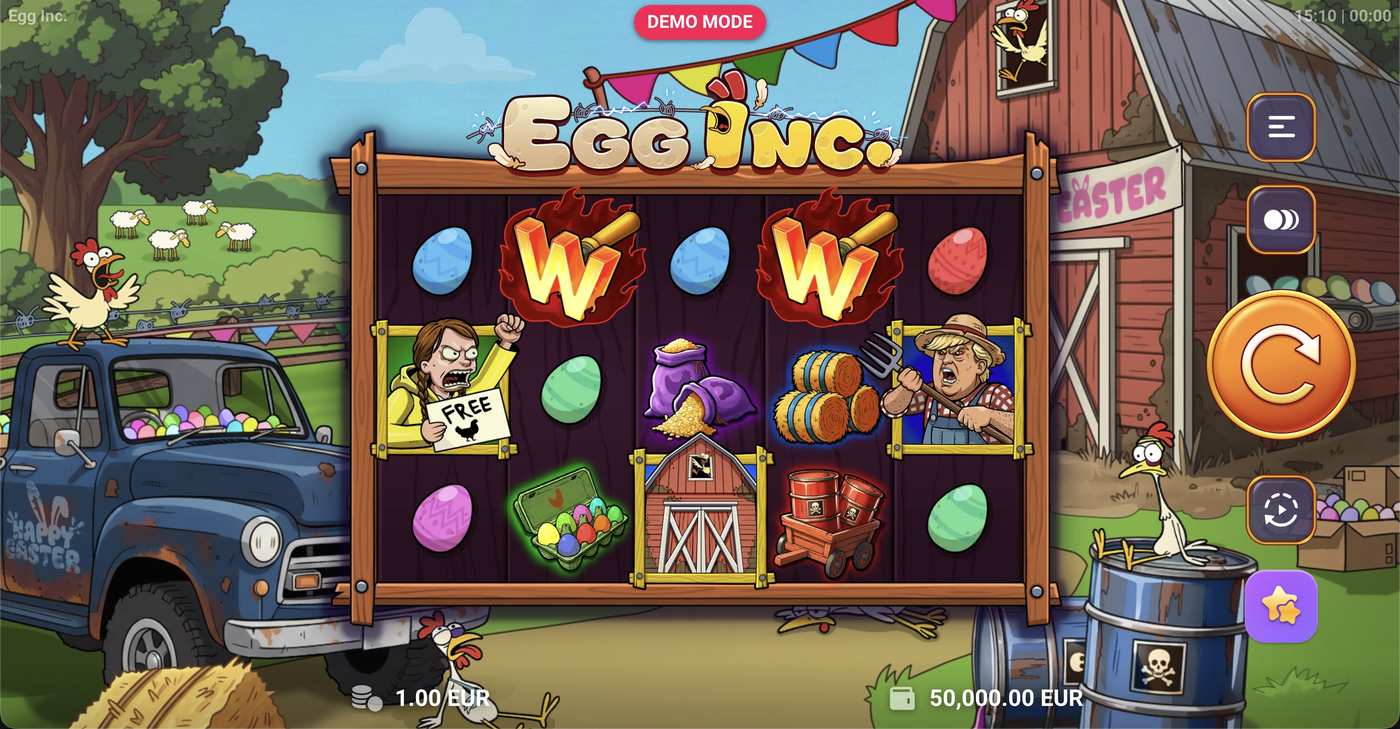 Egg Inc.: image of main menu