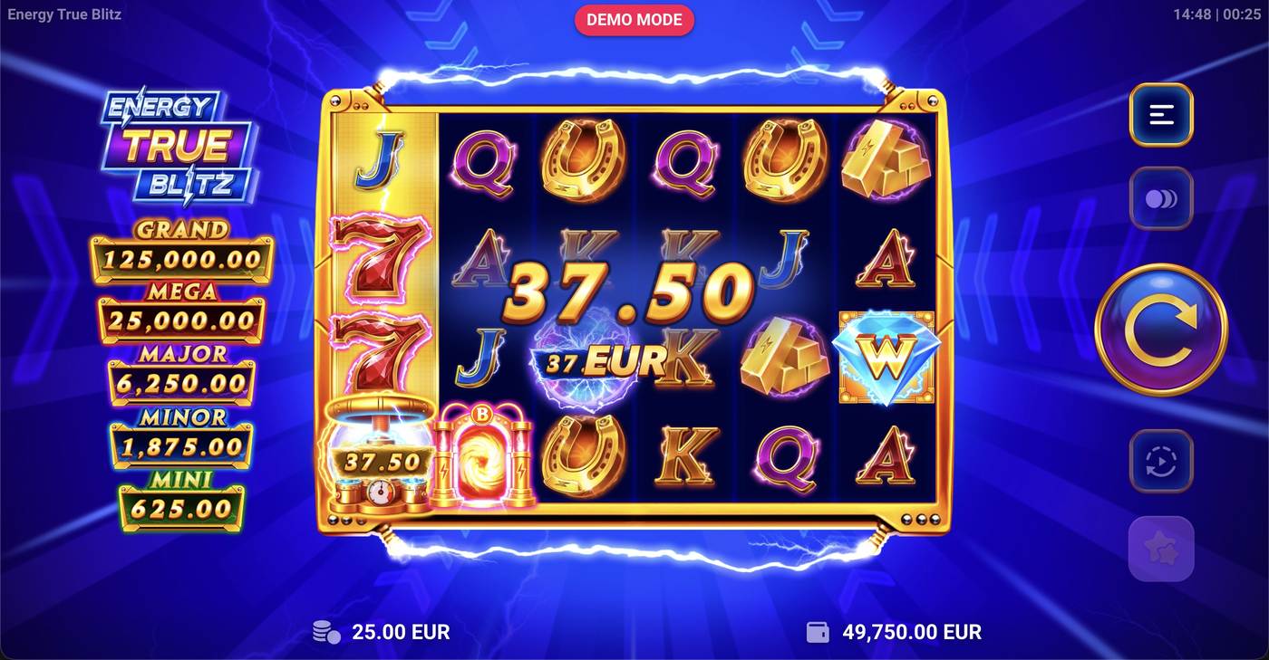 Energy True Blitz: image of winning