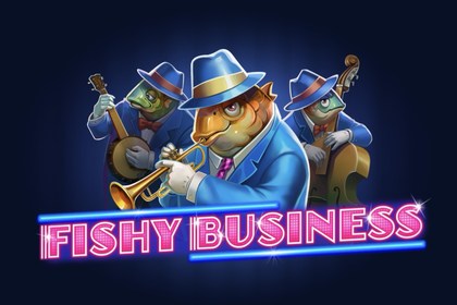 Fishy Business Online Slot Logo