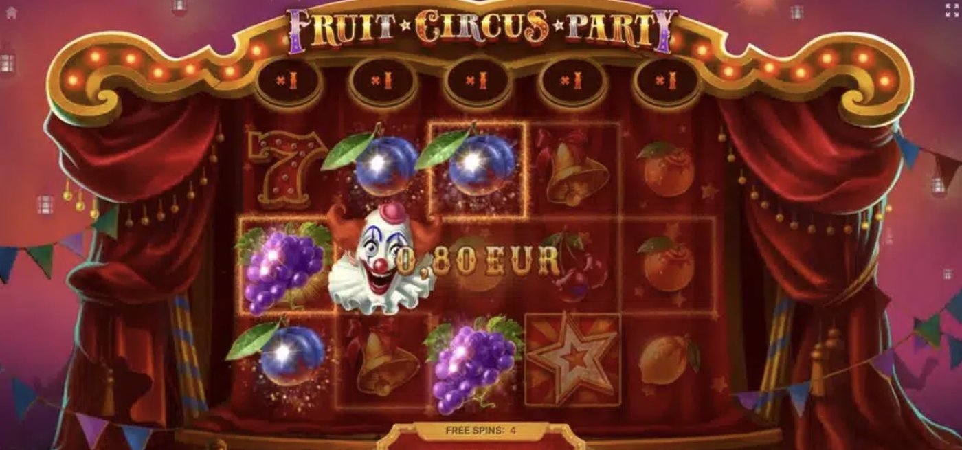 Fruit Circus Party: image of winning