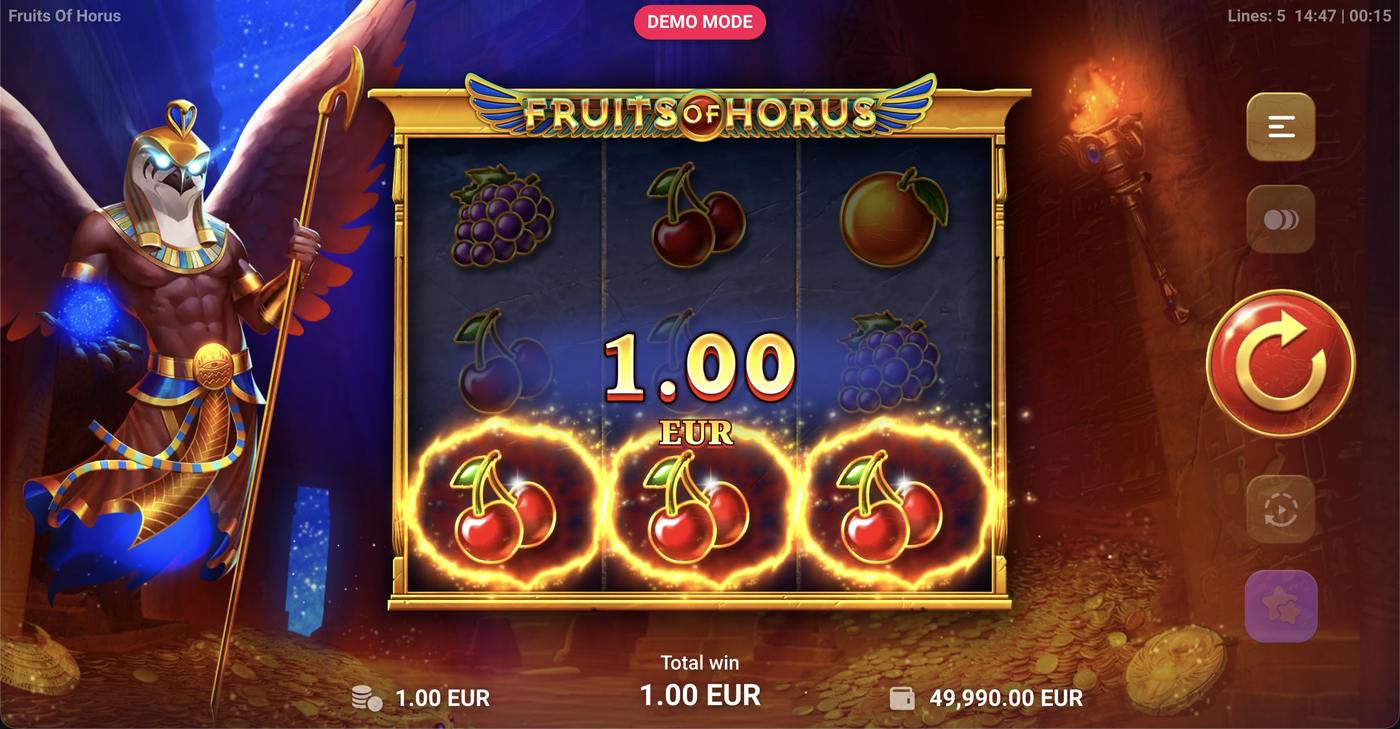 Fruits of Horus: image of winning