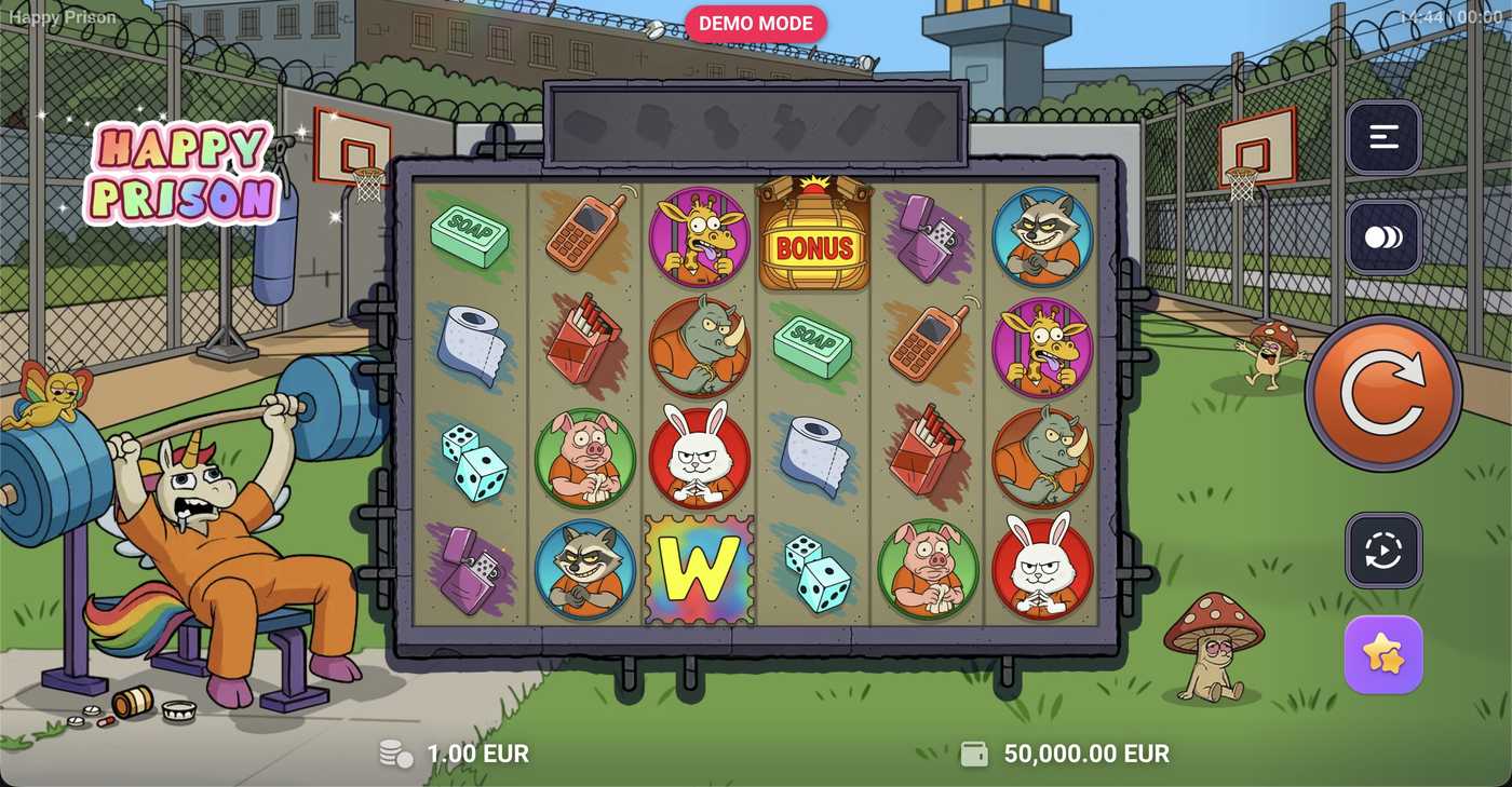 Happy Prison: image of main menu