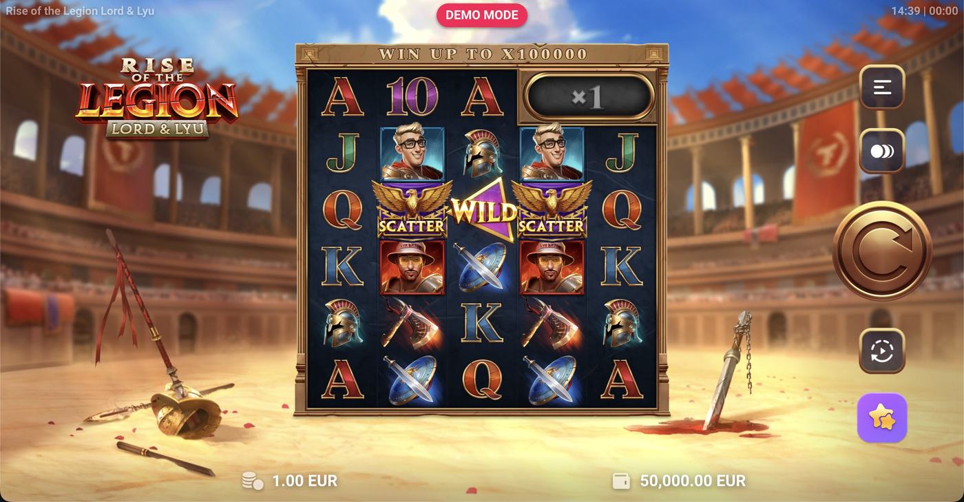 Lord & Lyu: Rise of the Legion: image of main menu