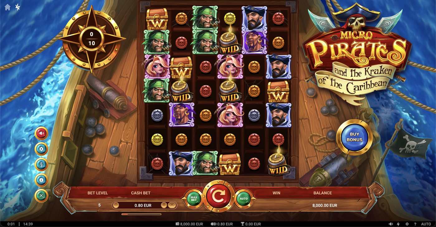 Micropirates: image of main menu