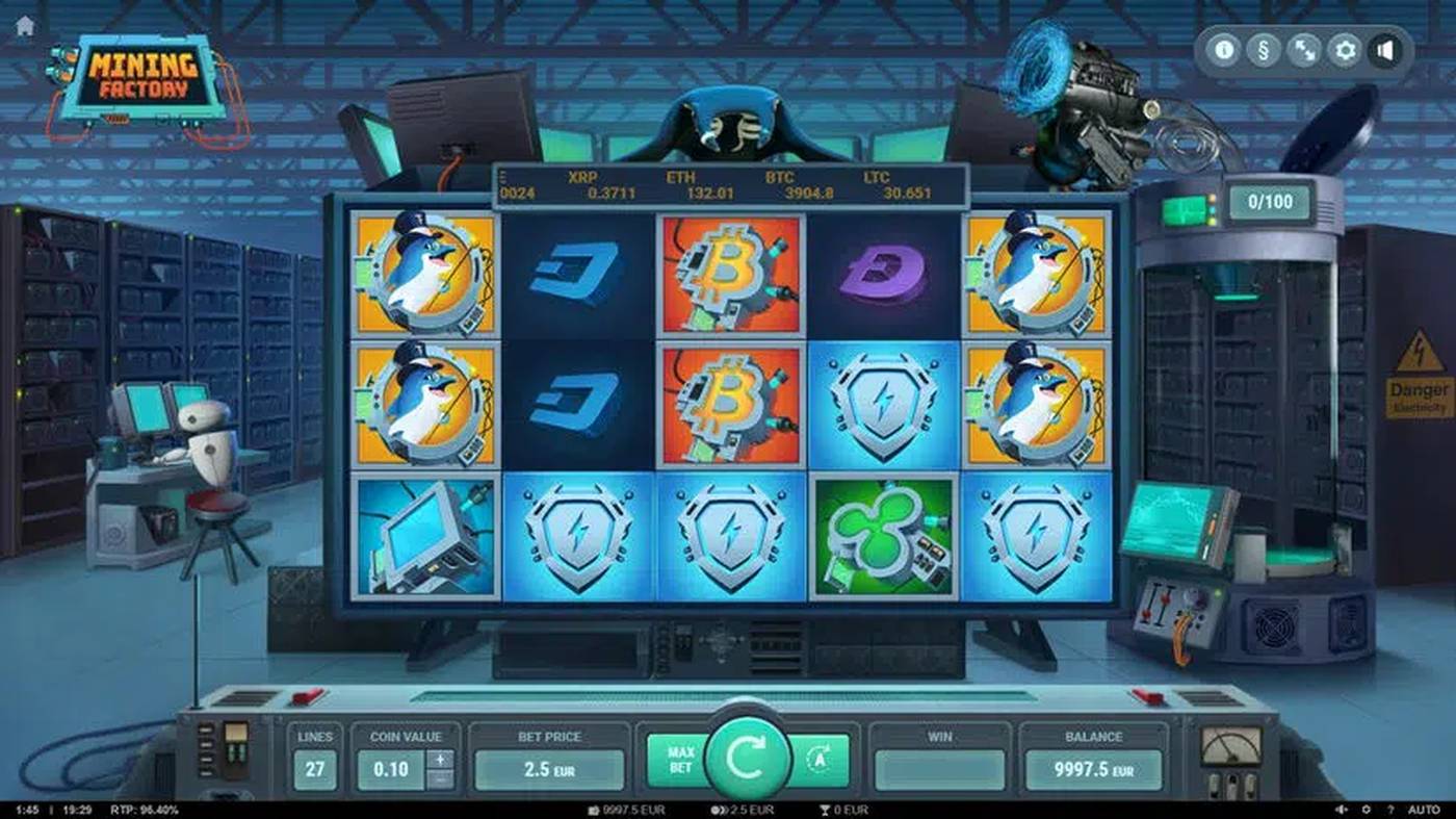 Mining Factory: image of main menu