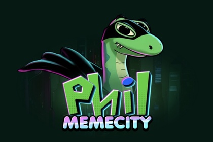 Phil Memecity Online Slot Logo