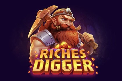 Riches Digger Online Slot Logo