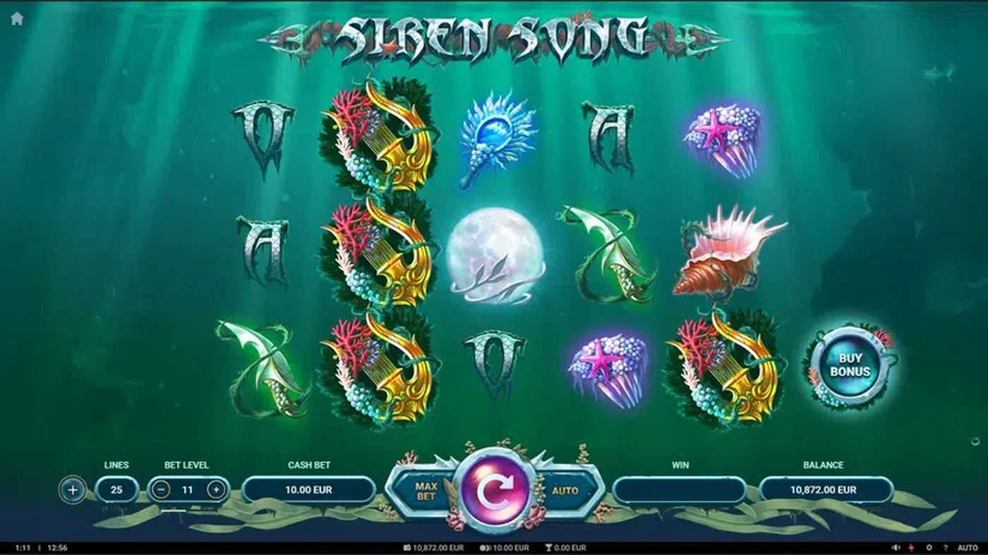Siren Song: image of main menu