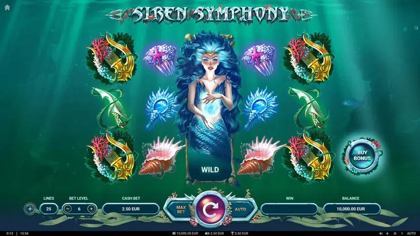 Siren Symphony: image of main menu