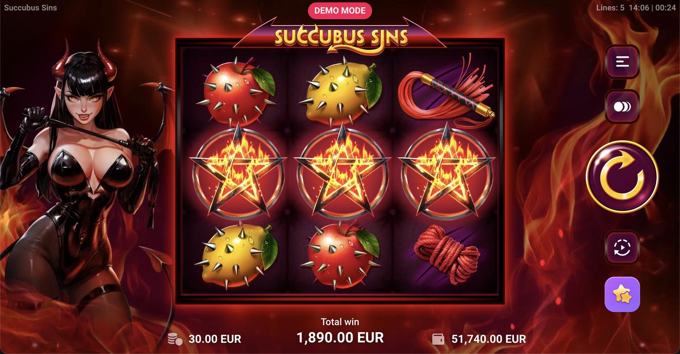 Succubus Sins: image of winning