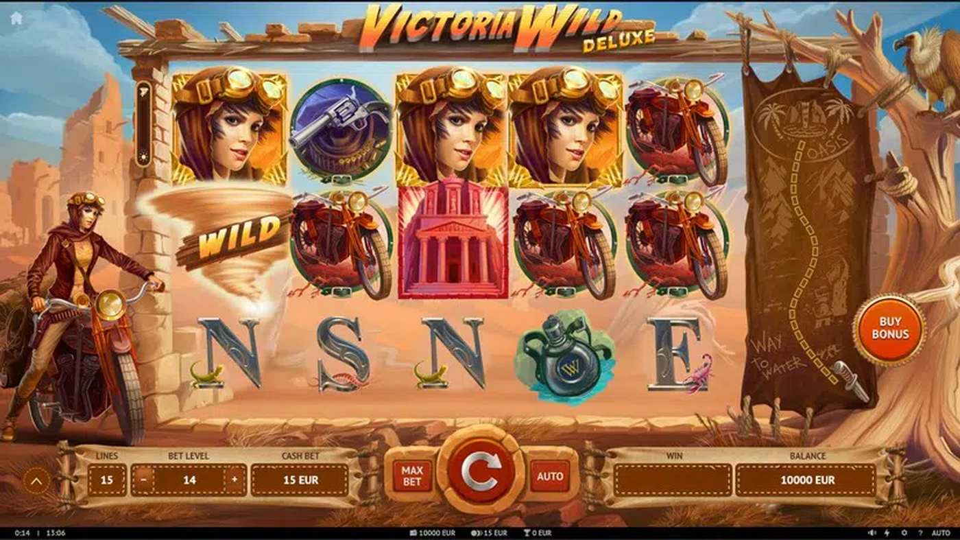 Victoria Wild Deluxe: image of main menu