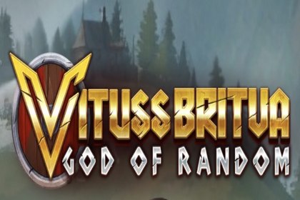 Vituss Britva God of Random Online Slot Logo