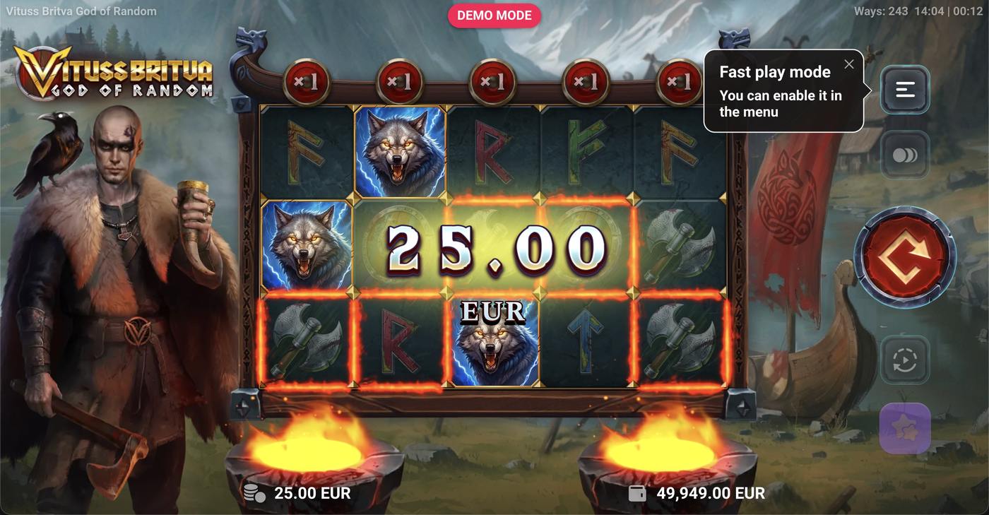 Vituss Britva God of Random: image of winning