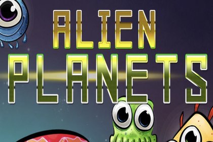 Alien Planets Online Slot Logo