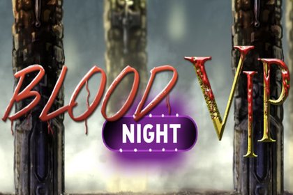 Blood Night Vip Online Slot Logo
