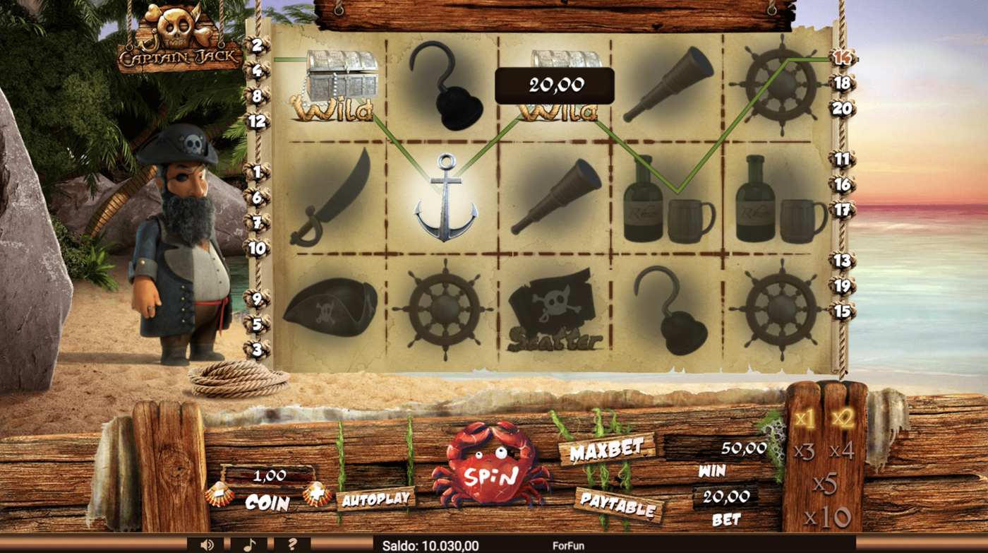 Captain Jack: image of winning