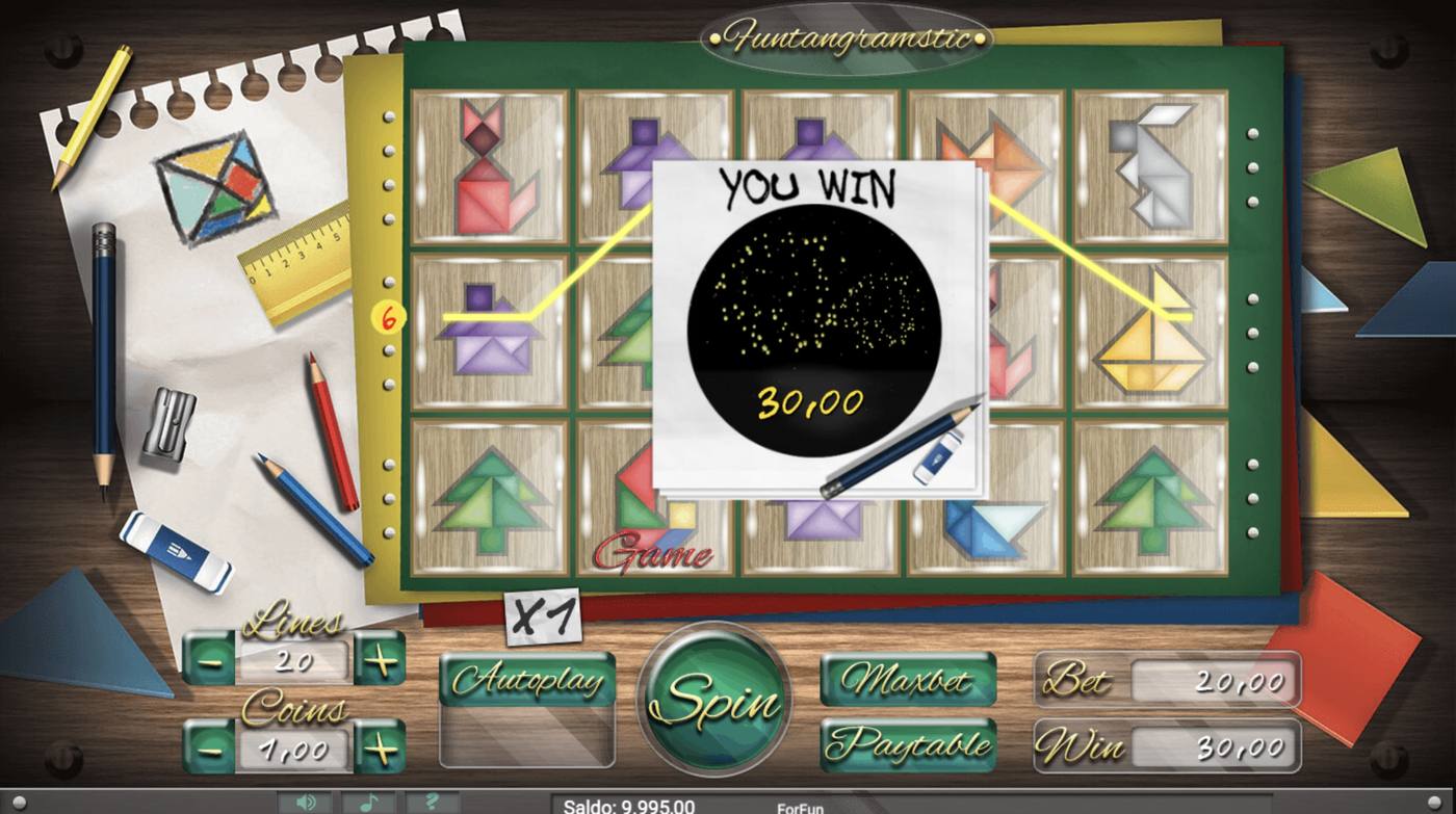 Funtangramstic: image of winning