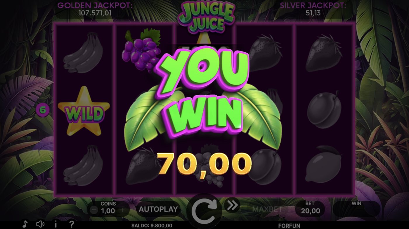 Jungle Juice: image of winning