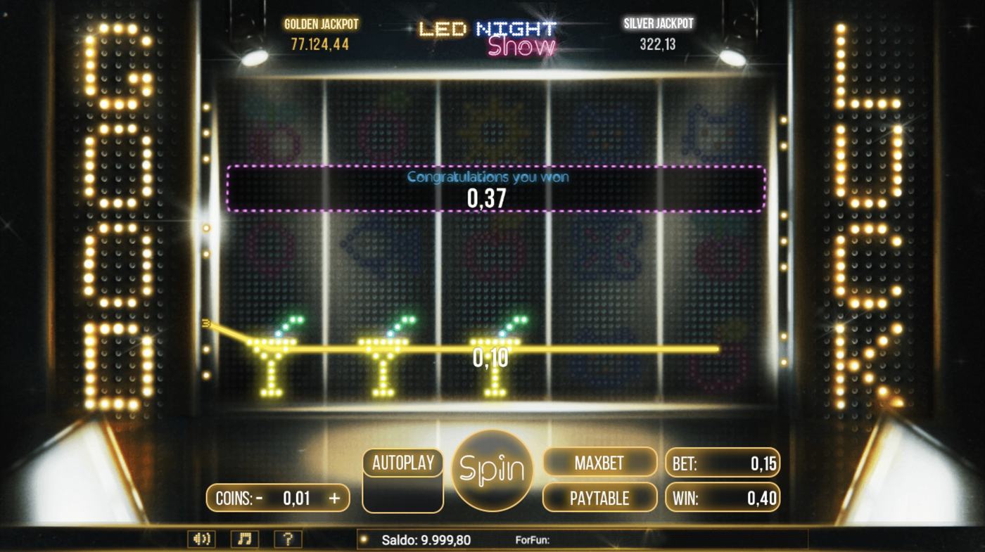 Led Night Show: image of winning