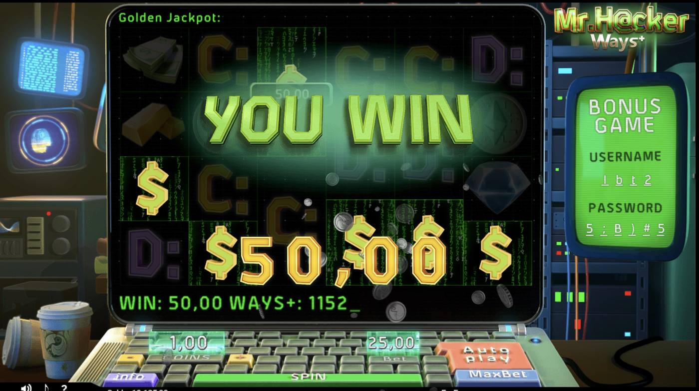 Mr. Hacker: image of winning