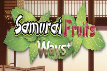 Samurai Fruits Ways+ Online Slot Logo