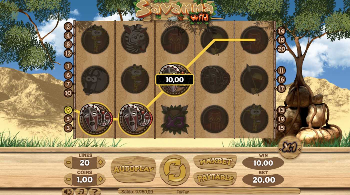 Savanna Wild: image of winning